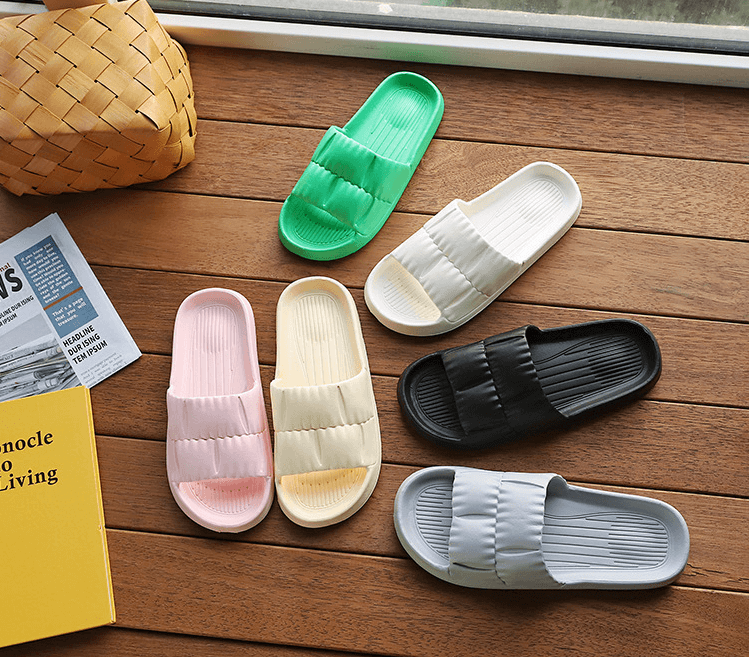 Custom Non-slip Unisex Flat Summer Shower Bathroom Beach Shoes Footwear Mules Chinelas Flip Flops Slides Sandals Slippers