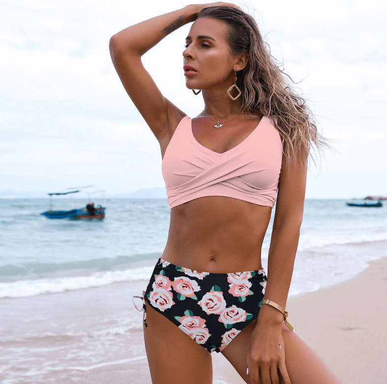 上暗粉红色下花朵1