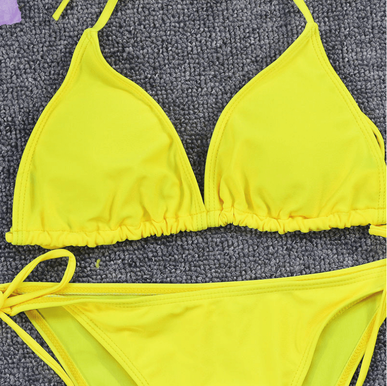 亮黄色6（带胸垫）