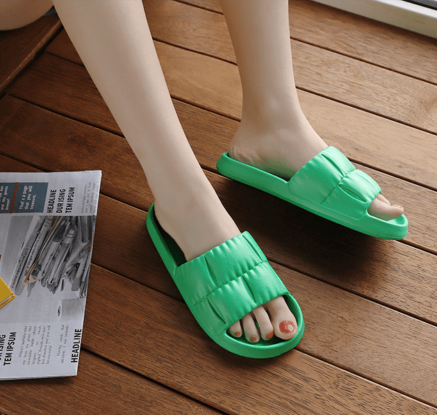 Custom Non-slip Unisex Flat Summer Shower Bathroom Beach Shoes Footwear Mules Chinelas Flip Flops Slides Sandals Slippers