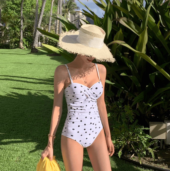 Women’s Sexy Backless Slimming One Piece Sling Monokini Bodysuit Swimsuit Swimwear