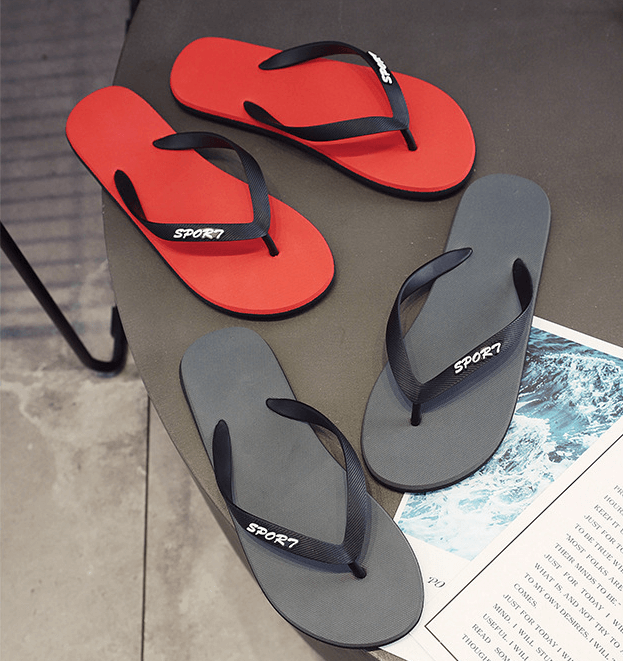 Custom Non-slip Unisex Summer Beach Shoes Sandals Slippers Flip Flops