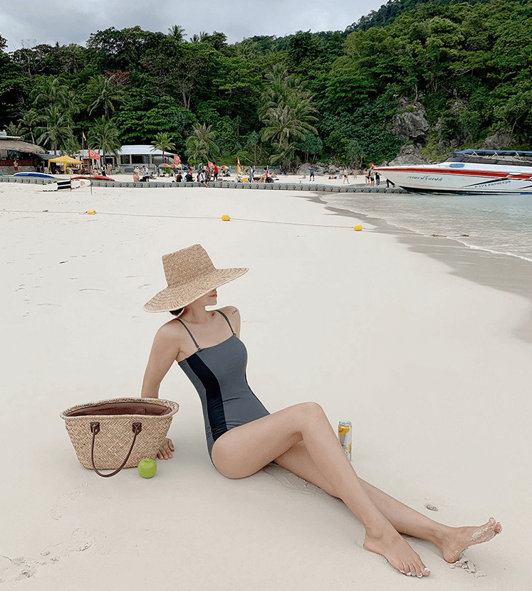 Sexy Backless Slimming One Piece High Cut Sling Monokini Bodysuit Bathing Suit Swimwear