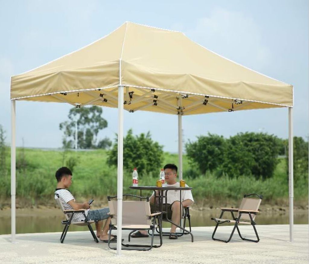 Outdoor Portable Folding Heavy Duty Steel Advertising Trade Show Event Party Gazebo Tent With Sidewall
