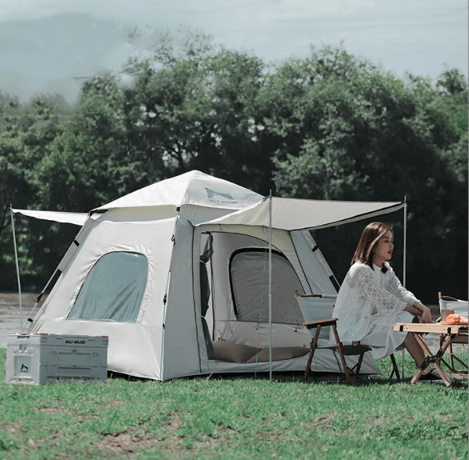 米黄色银胶 4（二门二窗）