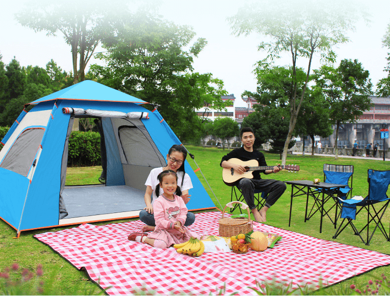 蓝色米黄拼色银胶 5（二门二窗）