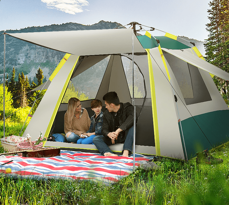 Outdoor Portable Collapsible Automatic Pop Up Camping Tent 