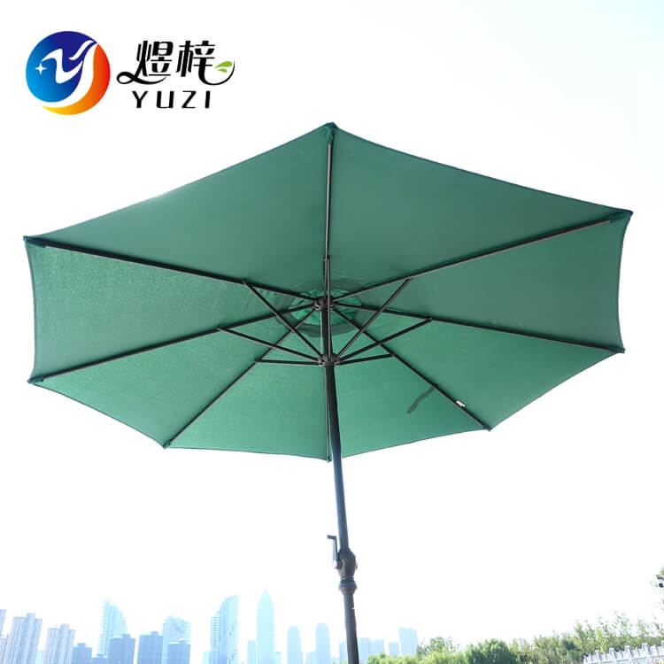 Outdoor Leisure Furniture Parasol Patio Garden Umbrella With Crank 