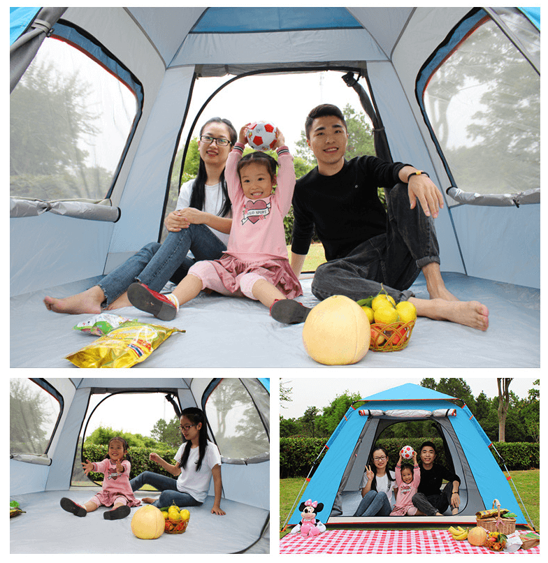 24 蓝色米黄拼色银胶 8（二门二窗）