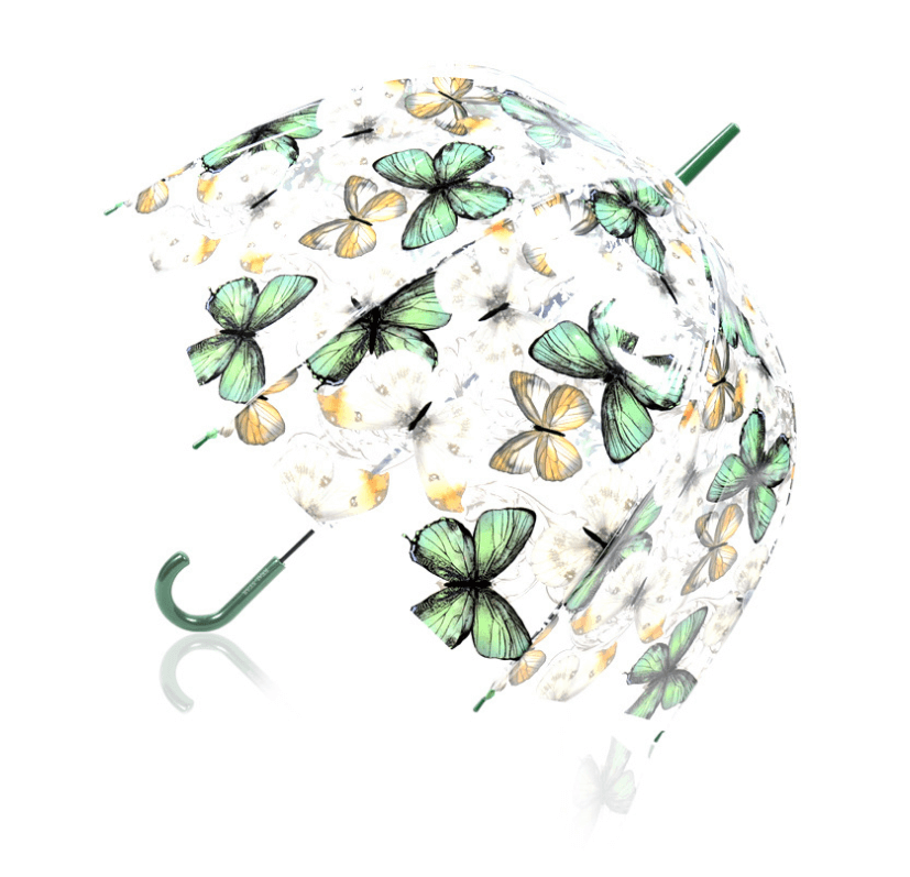 Fashion Dome Apollo Straight Transparent Clear Umbrella 