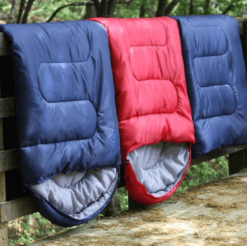 Outdoor Waterproof Portable Foldable Multifunctional Lightweight Warm Thickened Splicing Camping Travel Sleeping Bag 