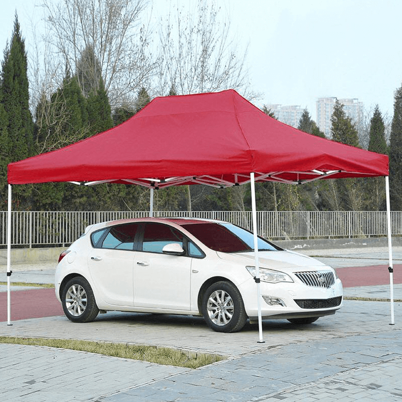 Wholesale Portable Outdoor Automatic White Steel Frame Folding Advertising Trade Show Gazebo Tent