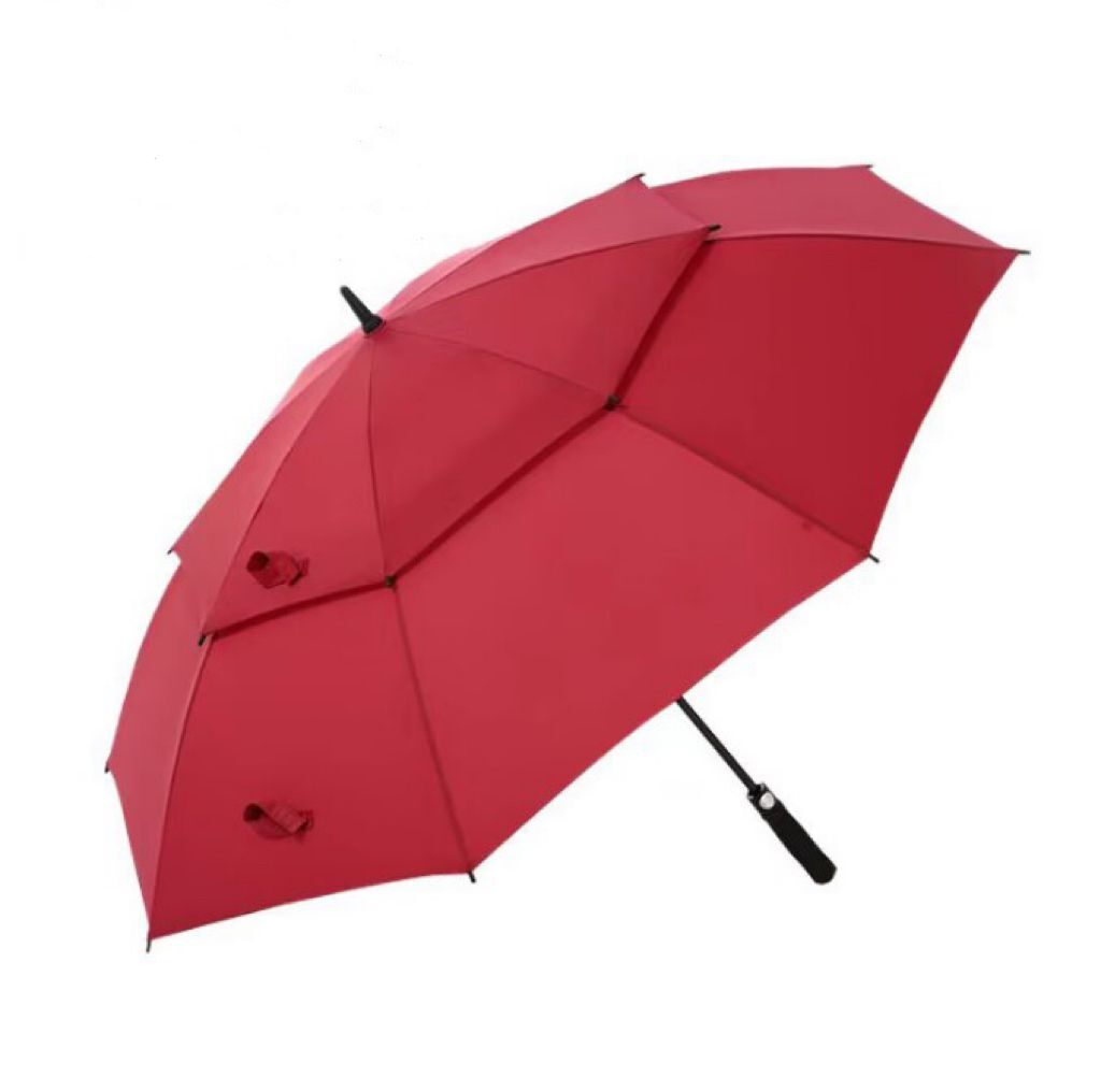 Real Fake Double Layer Automatic Golf Umbrella 