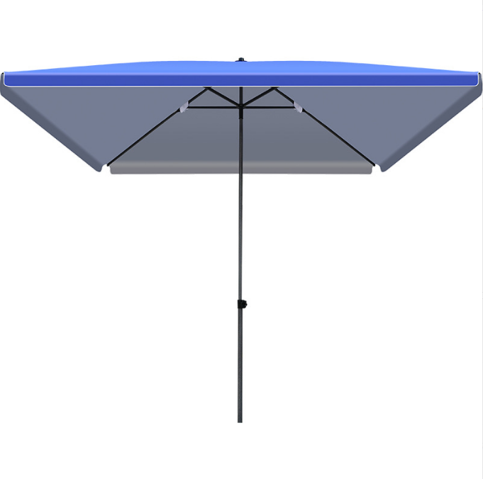 Outdoor Adjustable Anti UV Square Beach Umbrella 