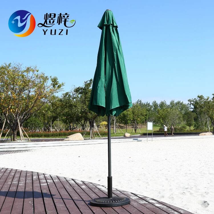 Outdoor Leisure Furniture Parasol Patio Garden Umbrella With Crank 