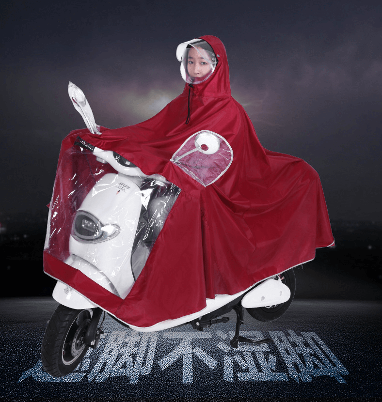 单人双帽檐红色2