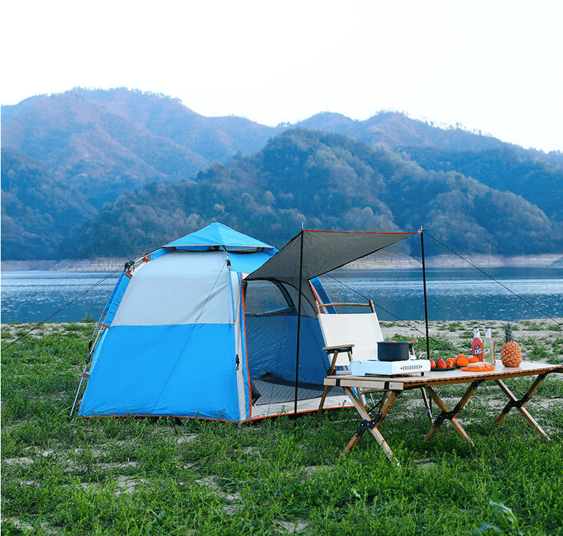 蓝白拼色3（两门三窗）