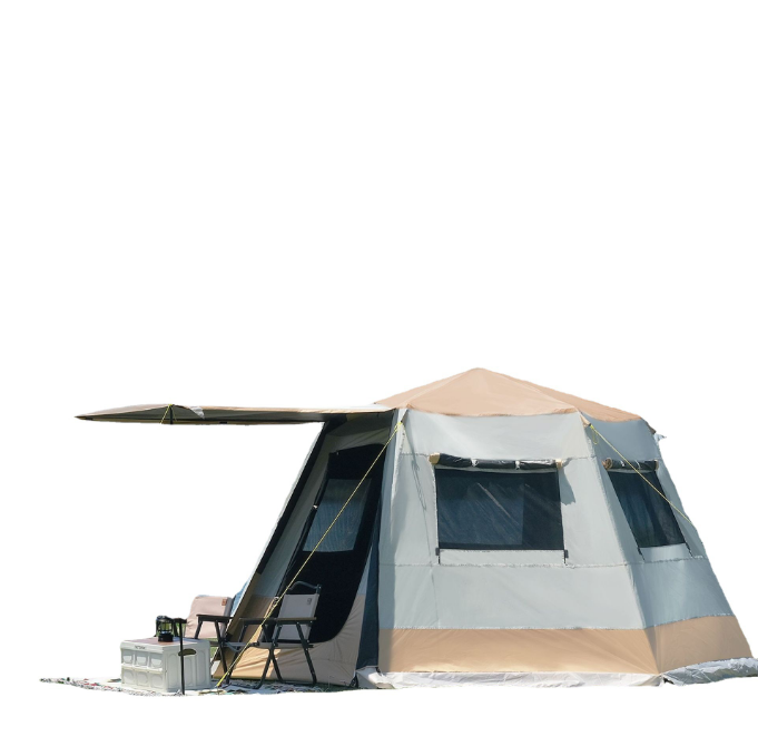 米黄浅棕拼色黑胶7（不锈钢）