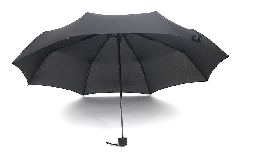 Cheap Compact Travel Advertising 3 Folding Umbrella 