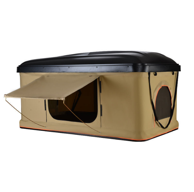 Outdoor Automatic Opening Folding Hard Shell Camping Car Roof Top Tent For Off Road Car 