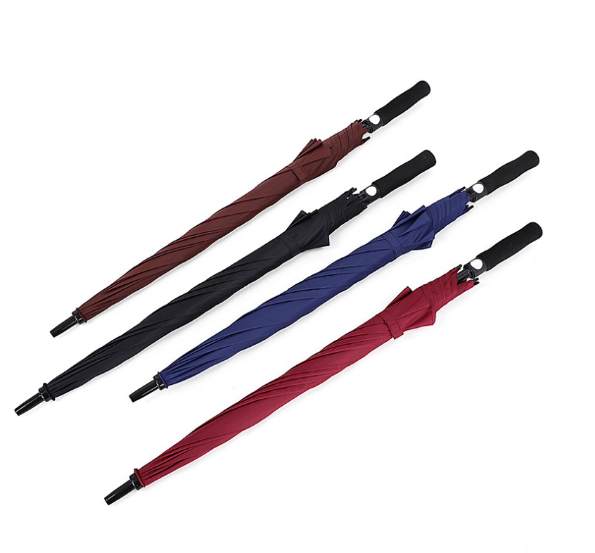 Large Strong Automatic Opening Business Single Layer Golf Umbrella 