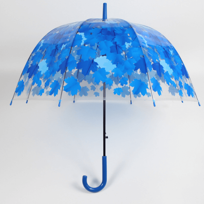 Fashion Dome Apollo Straight Transparent Clear Umbrella 