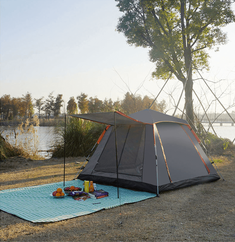 Outdoor Anti UV Waterproof Windproof Automatic Camping Tent 