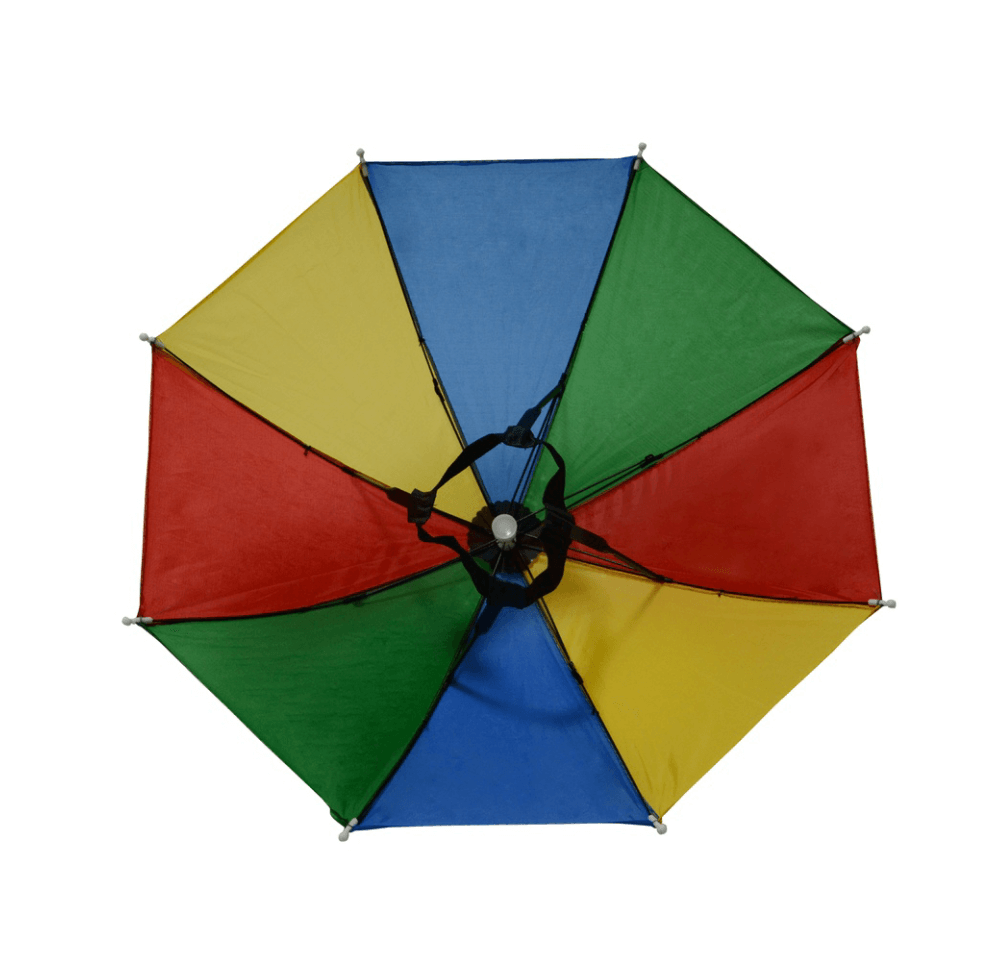 Cheap Portable Practical Small Size Head Hat Umbrella 