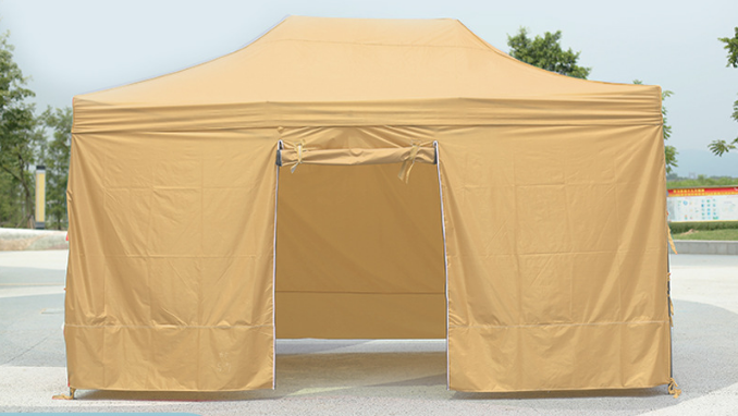 Outdoor Portable Folding Heavy Duty Steel Advertising Trade Show Event Party Gazebo Tent With Sidewall