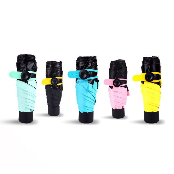 Super Mini Pocket UV Protection 5 Folding Umbrella 
