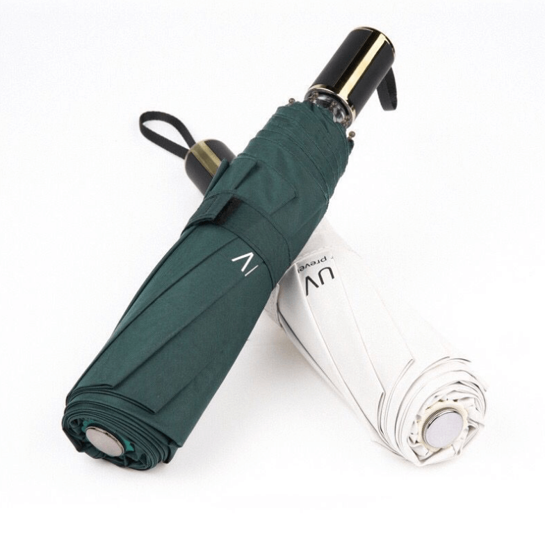 Fashion Anti UV Manual Advertising 3 Folding Umbrella 