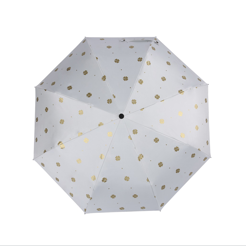 四叶草烫金白色3