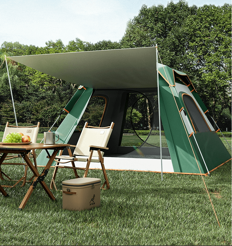 墨绿米黄拼色银胶 5（二门二窗）