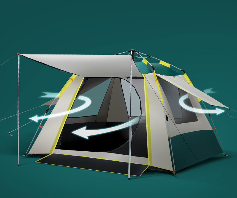 墨绿米黄拼色银胶5（一门三窗）