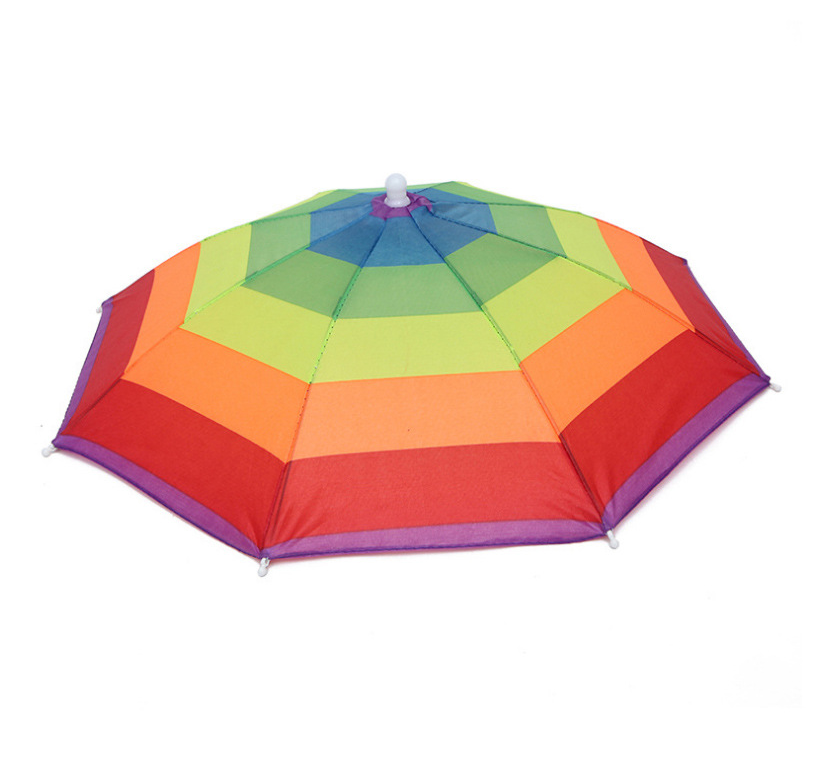 Cheap Portable Practical Small Size Head Hat Umbrella 