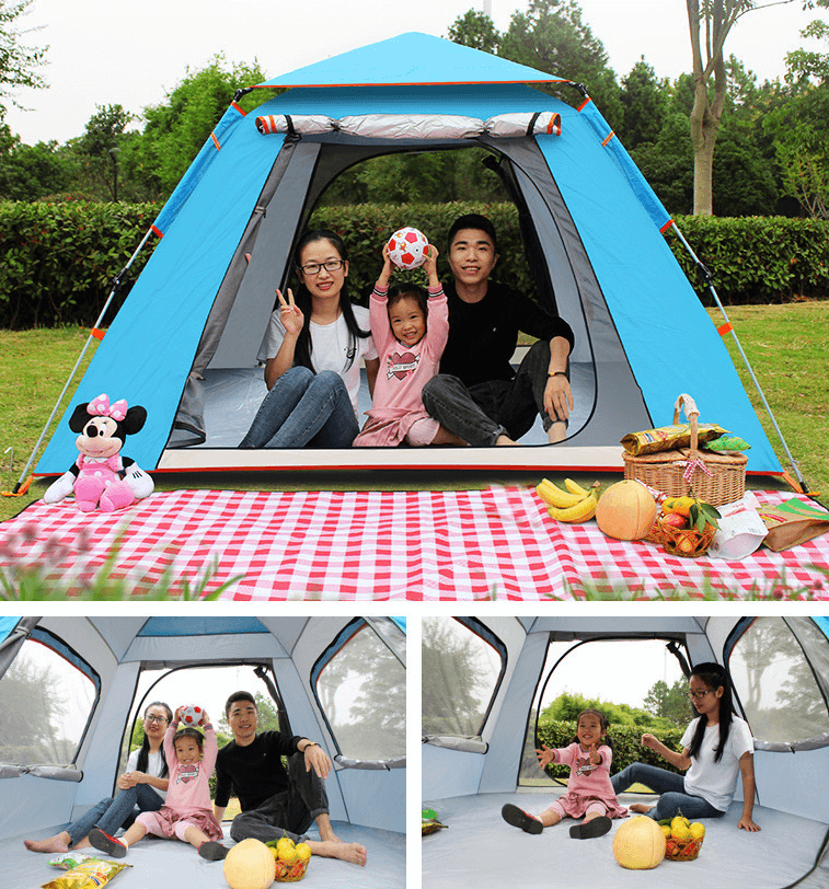 蓝色米黄拼色银胶 7（二门二窗）