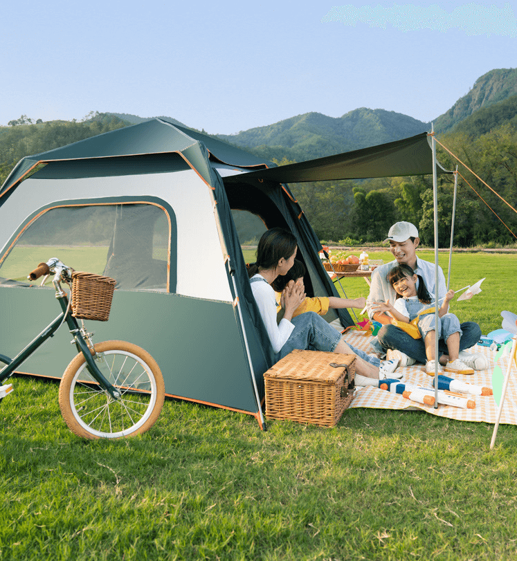 1 墨绿米黄拼色黑胶8（两门两窗）