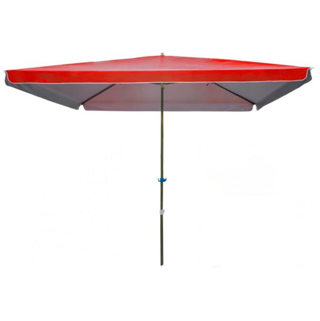 Outdoor Adjustable Anti UV Square Beach Umbrella 