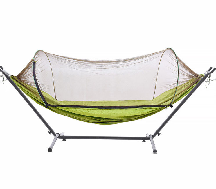 绿色带蚊帐（尼龙布）（无月牙棒）