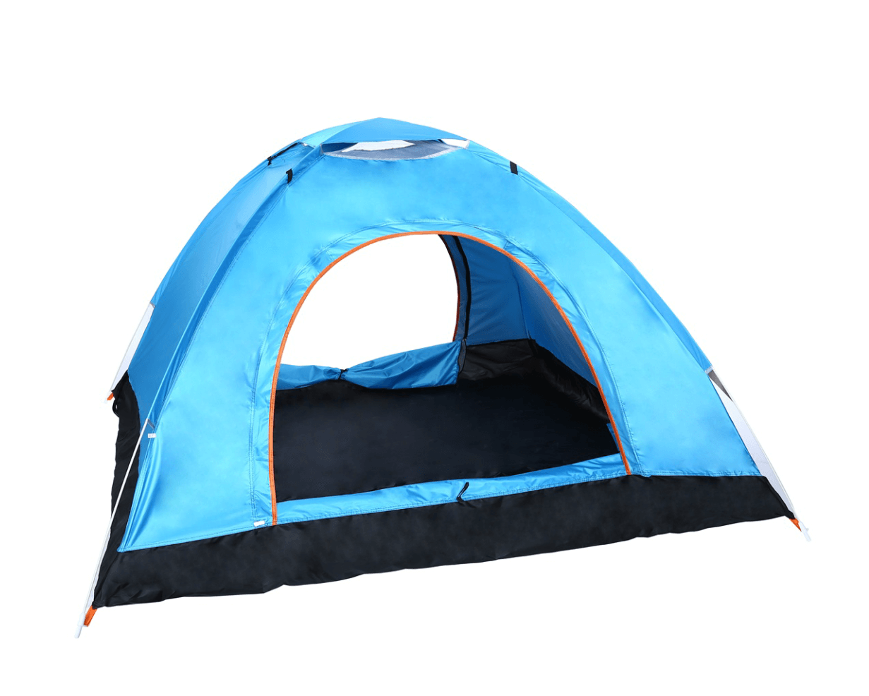 Outdoor Pop Up Portable Folding Hiking Traveling Camping Tent For 3-4 Persons 