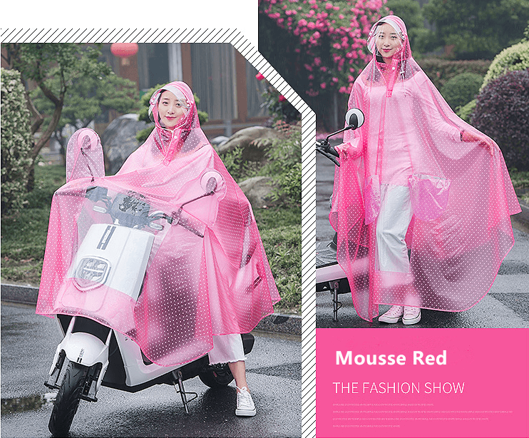 单人慕斯红 双帽檐