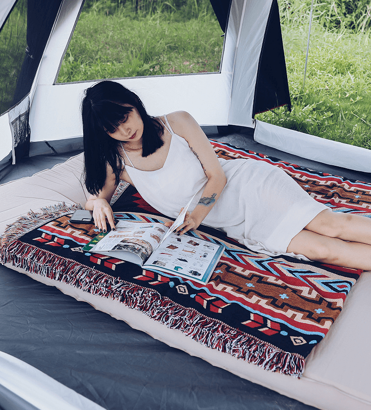 米黄拼棕色黑胶铝杆+纤维杆13