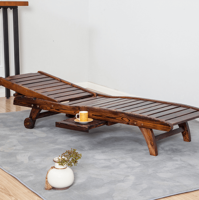 Outdoor Adjustable Garden Beach Swimming Pool Deck Chair Sunbed Daybed Chaise Lounge Sun Lounger Recliner 