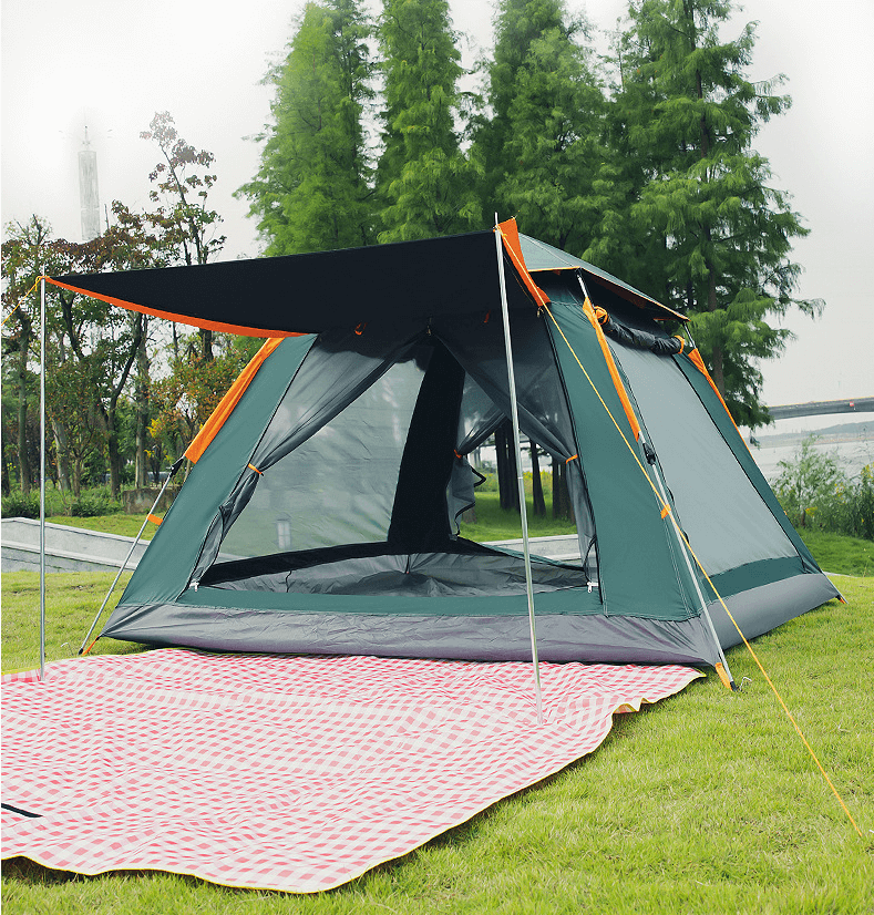 Outdoor Anti UV Waterproof Windproof Automatic Camping Tent 