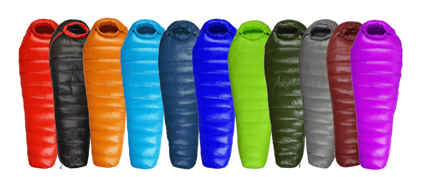 Outdoor Waterproof Portable Foldable Lightweight Warm Thickened Goose Duck Down Camping Travel Sleeping Bag
