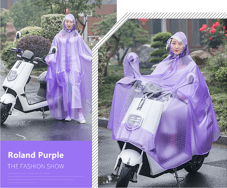 单人罗兰紫双帽檐