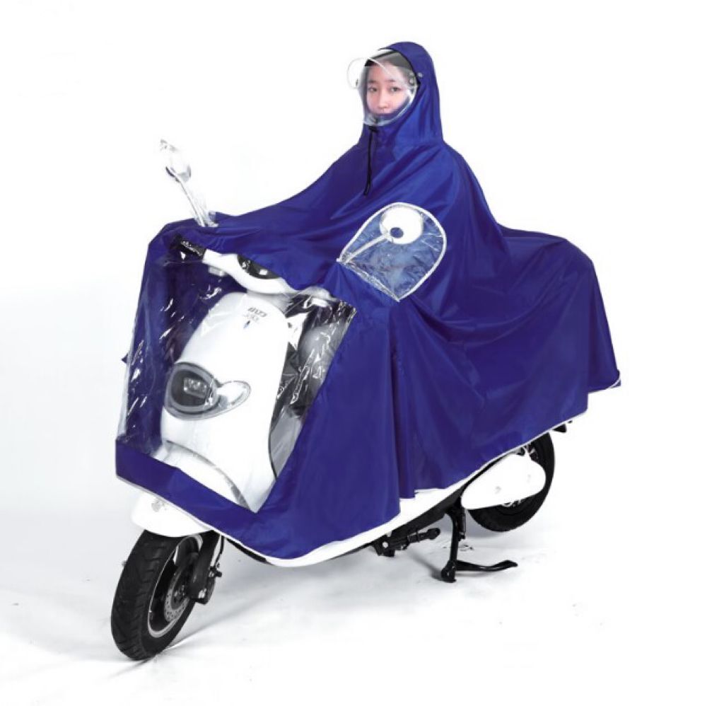 单人双帽檐蓝色3