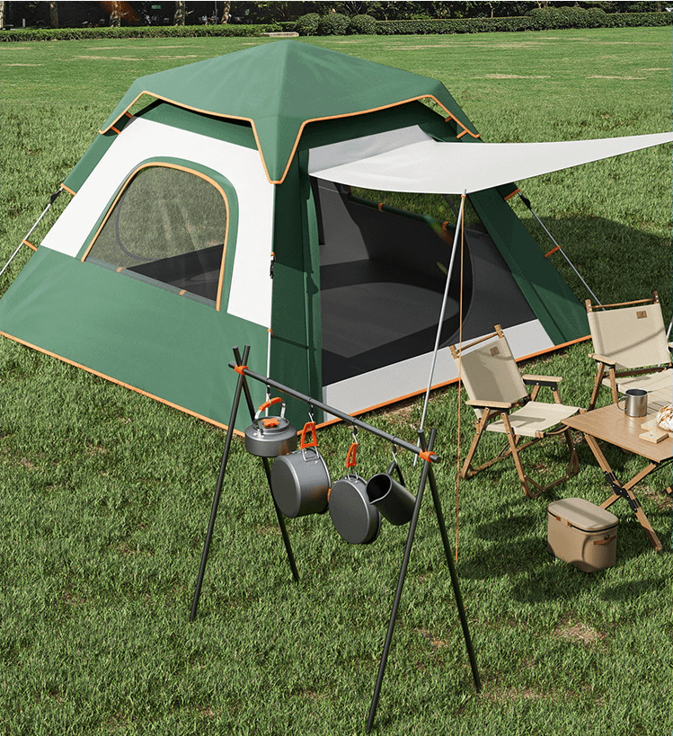 墨绿米黄拼色银胶 6（二门二窗）