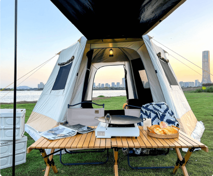 米黄浅棕拼色黑胶5（不锈钢）