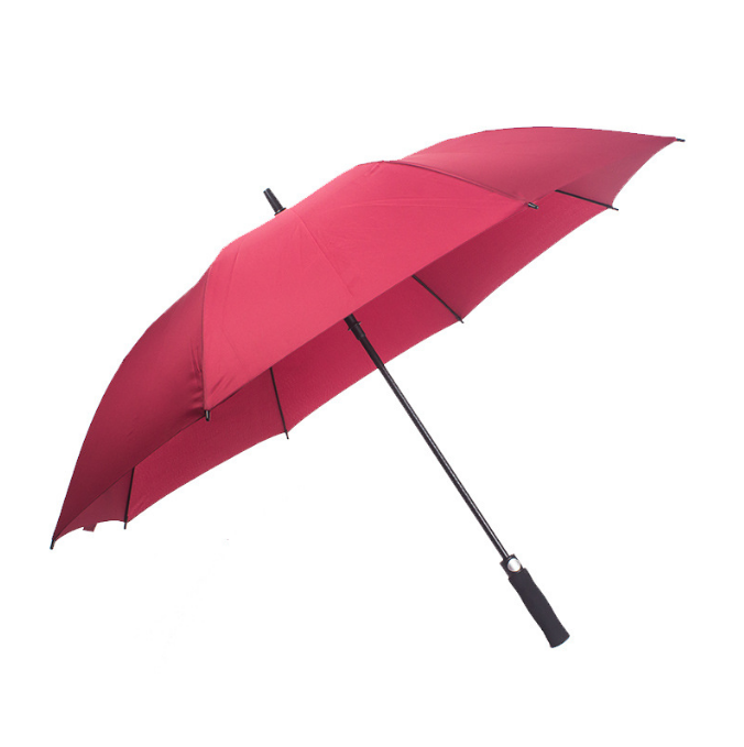 Large Strong Automatic Opening Business Single Layer Golf Umbrella 